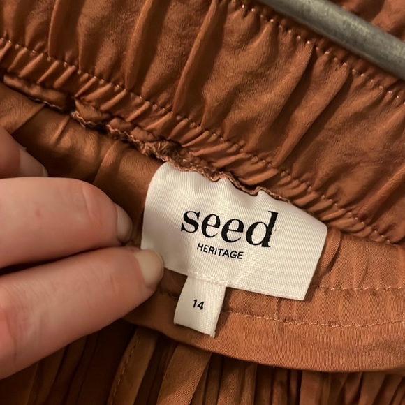Seed Heritage Brown Skirt - Picture 2 of 2